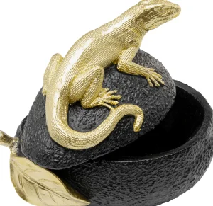 Scatola decorativa Avocado Lizard 15cm - KARE