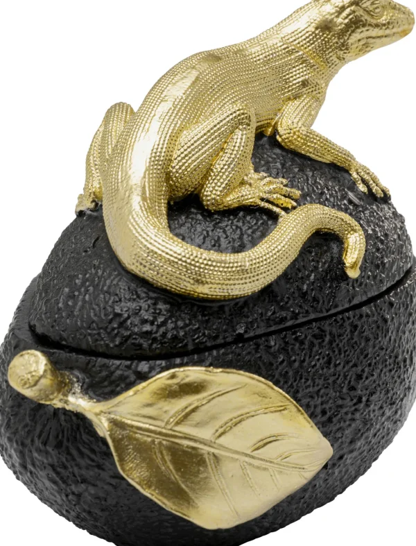 Scatola decorativa Avocado Lizard 15cm - KARE