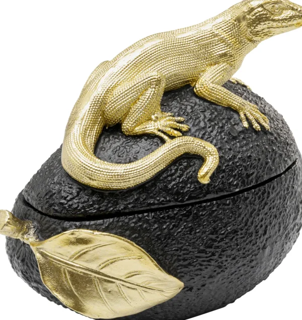 Scatola decorativa Avocado Lizard 15cm - KARE