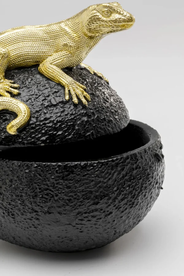 Scatola decorativa Avocado Lizard 15cm - KARE