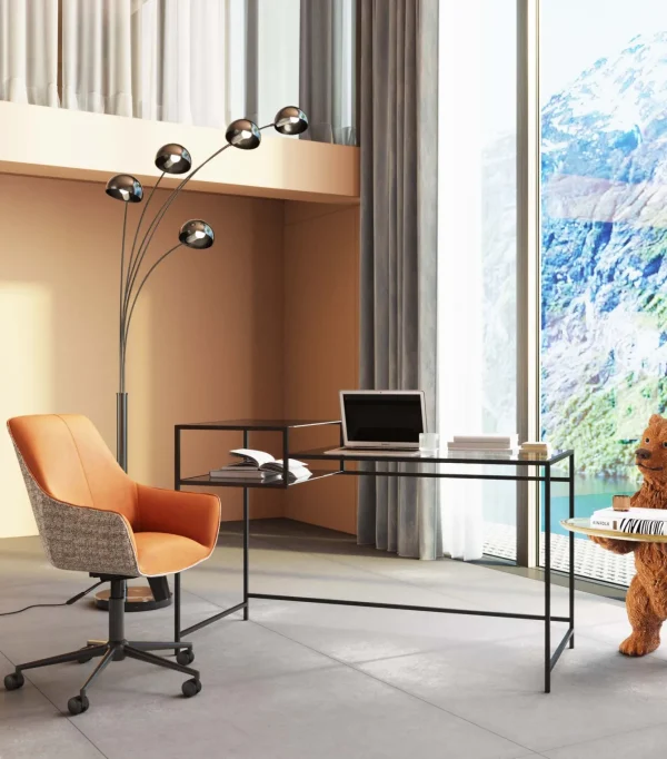 Scrivania Loft nero 134x60cm - KARE