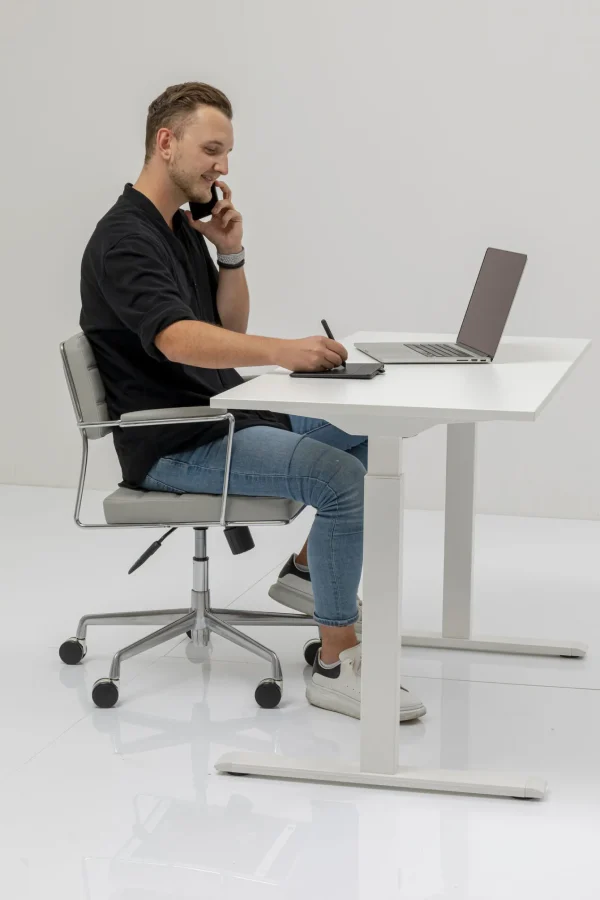 Scrivania Office bianca 140x60 cm - KARE