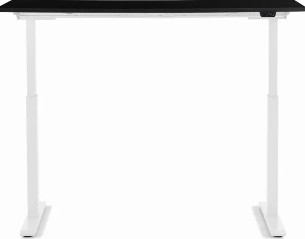 Scrivania Office bianco nero 140x70 - KARE