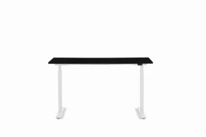 Scrivania Office bianco nero 140x70 - KARE