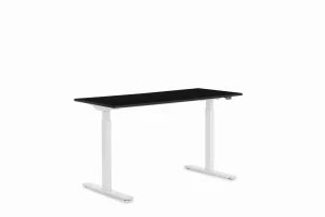 Scrivania Office bianco nero 140x70 - KARE