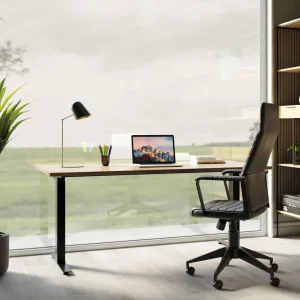 Scrivania Office Jackie quercia nero 160x80 - KARE