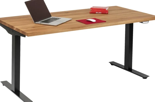 Scrivania Office Jackie quercia nero 160x80 - KARE