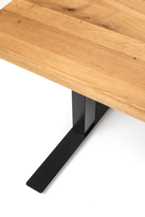 Scrivania Office Jackie quercia nero 160x80 - KARE