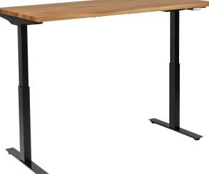 Scrivania Office Jackie quercia nero 160x80 - KARE