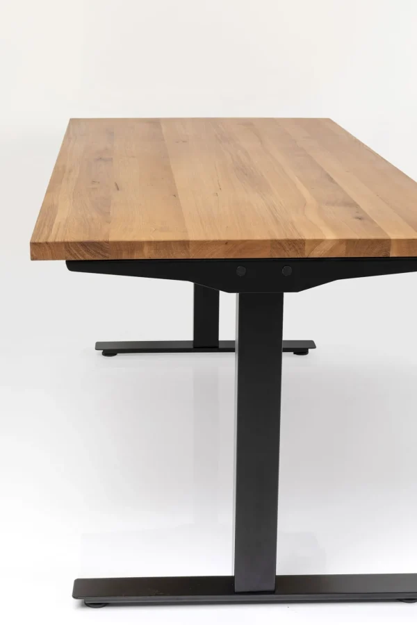 Scrivania Office Jackie quercia nero 160x80 - KARE