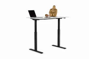 Scrivania Office nero bianco 140x60 - KARE
