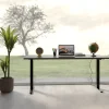 Scrivania Office nero nero 140x70 - KARE