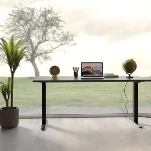 Scrivania Office nero nero 140x70 - KARE