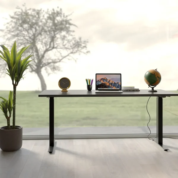 Scrivania Office nero nero 140x70 - KARE