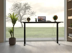 Scrivania Office nero nero 140x70 - KARE