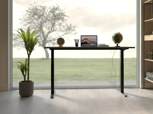Scrivania Office nero nero 140x70 - KARE