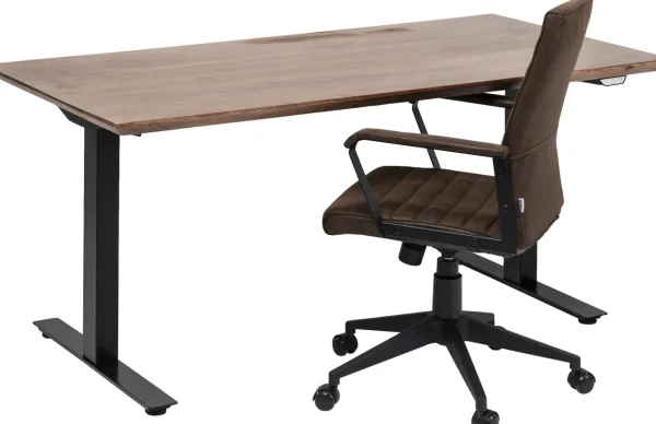 Scrivania Office Symphony scuro-nero 160x80 - KARE