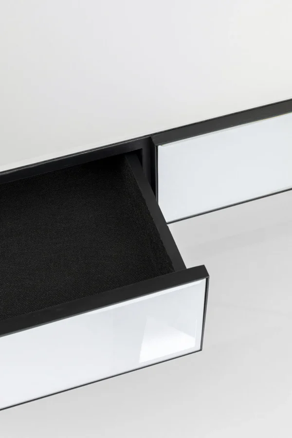 Scrivania Soran nero 120x50cm - KARE