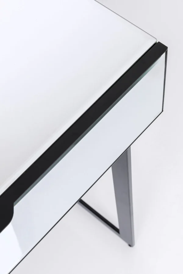 Scrivania Soran nero 120x50cm - KARE