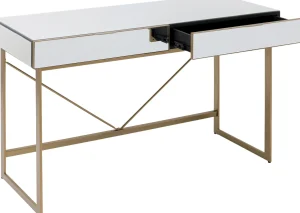 Scrivania Soran oro 120x50cm - KARE