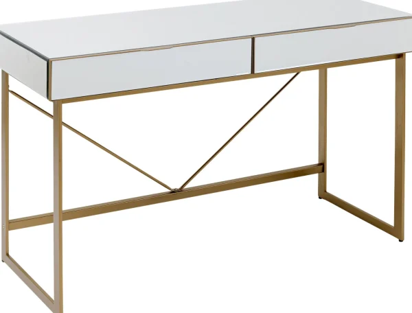 Scrivania Soran oro 120x50cm - KARE