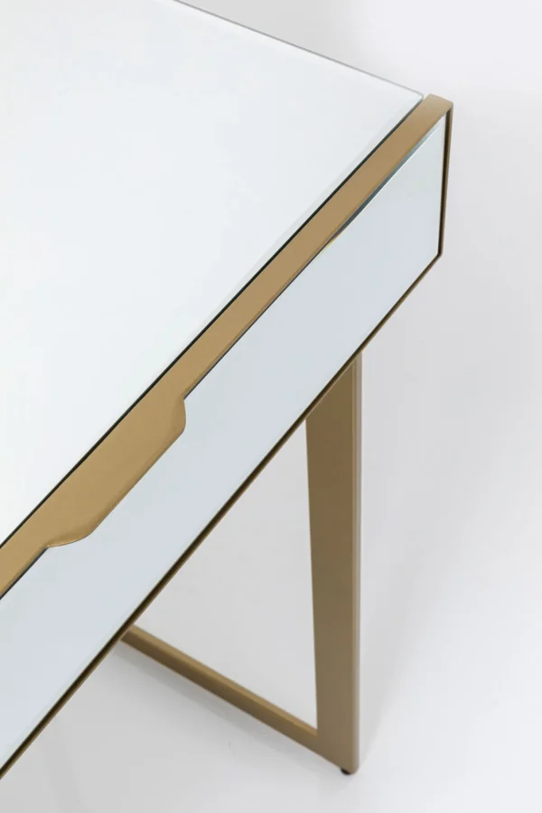 Scrivania Soran oro 120x50cm - KARE