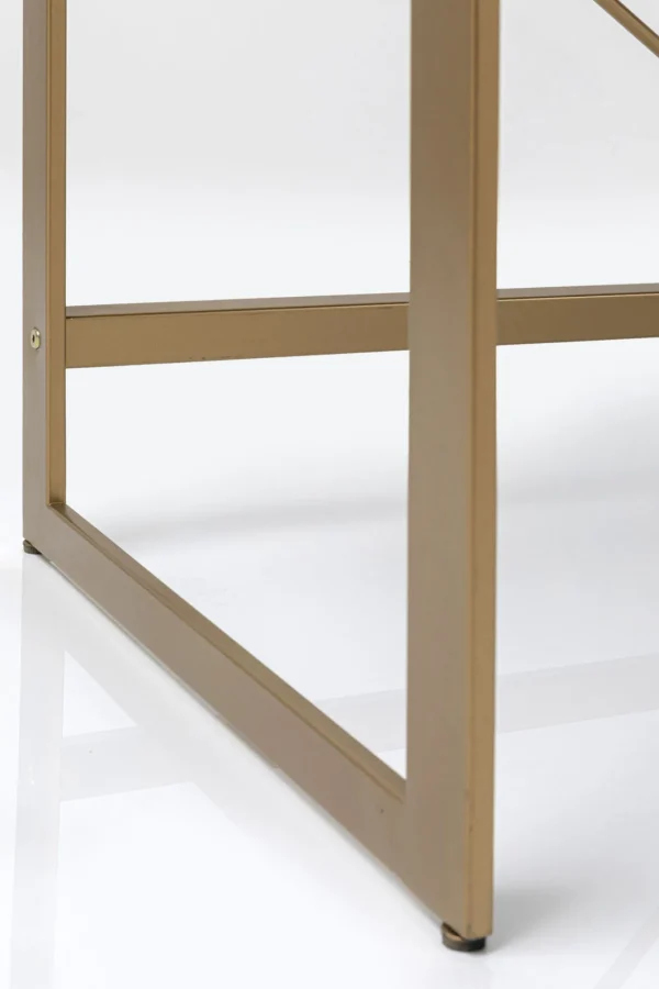 Scrivania Soran oro 120x50cm - KARE
