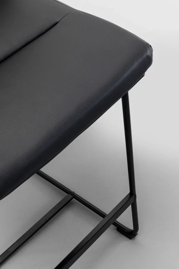 Sedia bar Ginny Nero 75cm - KARE