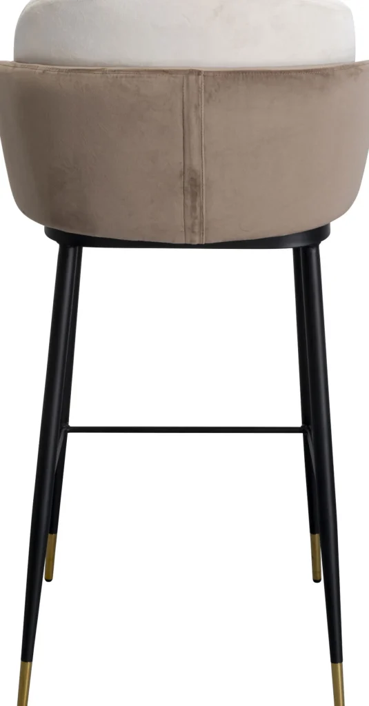 Sedia bar Hojas beige - KARE