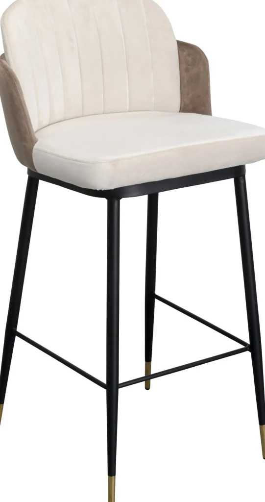 Sedia bar Hojas beige - KARE