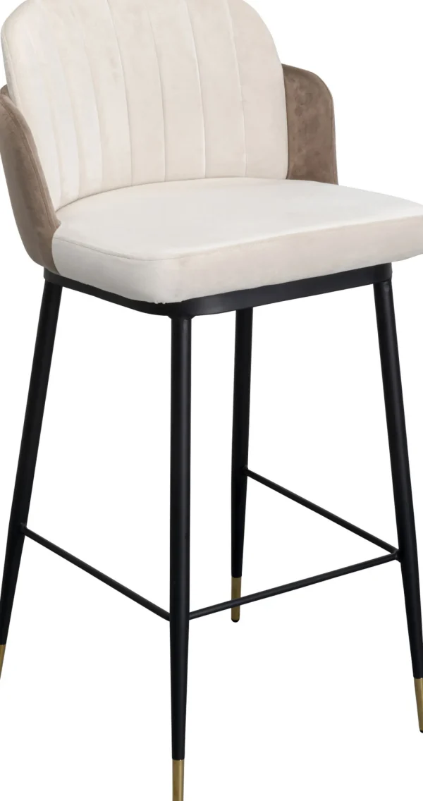 Sedia bar Hojas beige - KARE