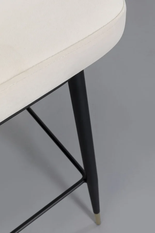 Sedia bar Hojas beige - KARE