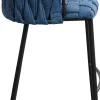 Sedia bar Saluti blu 77cm - KARE