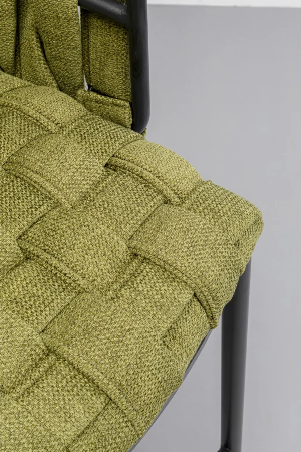 Sedia bar Saluti verde scuro 77cm - KARE