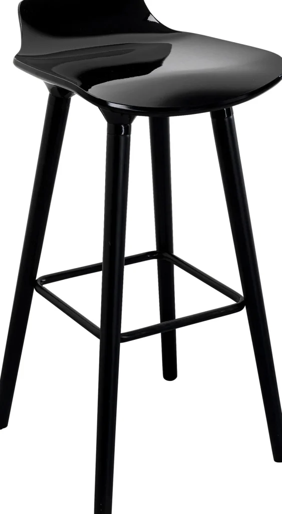 Sedia bar York Nero 75cm - KARE