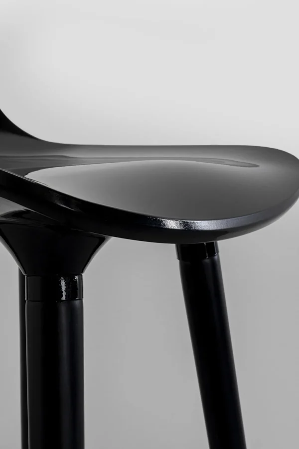 Sedia bar York Nero 75cm - KARE