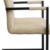 Sedia cantilever Thamos beige - KARE