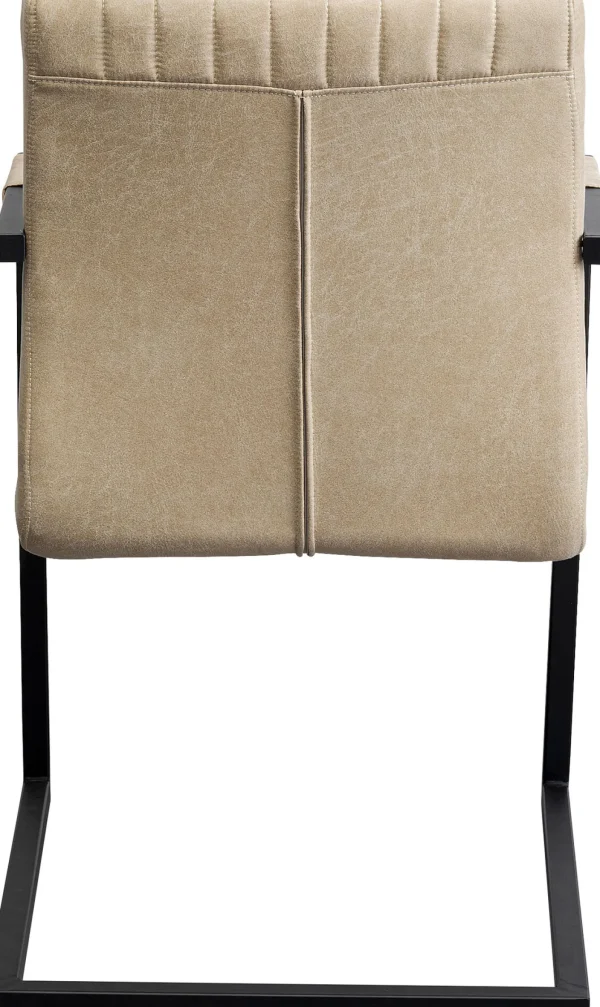 Sedia cantilever Thamos beige - KARE