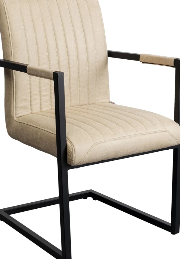 Sedia cantilever Thamos beige - KARE