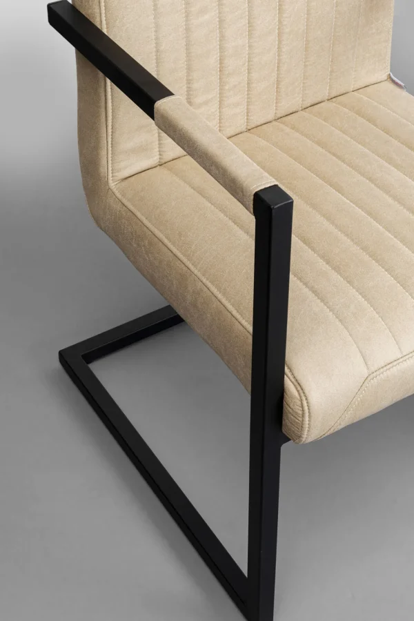 Sedia cantilever Thamos beige - KARE