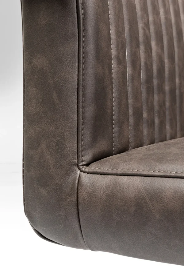 Sedia cantilever Thamos marrone - KARE