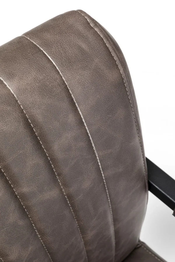 Sedia cantilever Thamos marrone - KARE