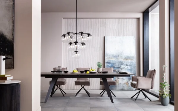 Sedia Chelsea grigio - KARE