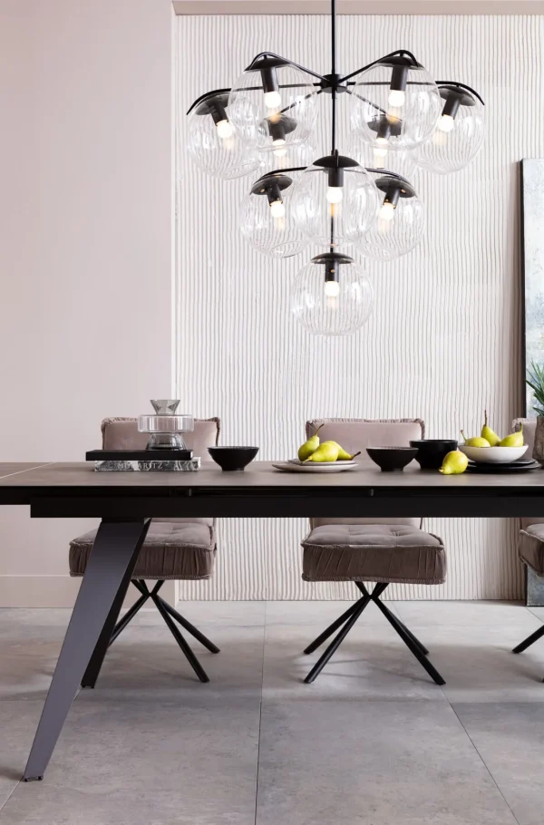 Sedia Chelsea grigio - KARE