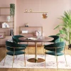 SEDIA CON BRACCIOLI BELLE VERDE (2/SET) - KARE