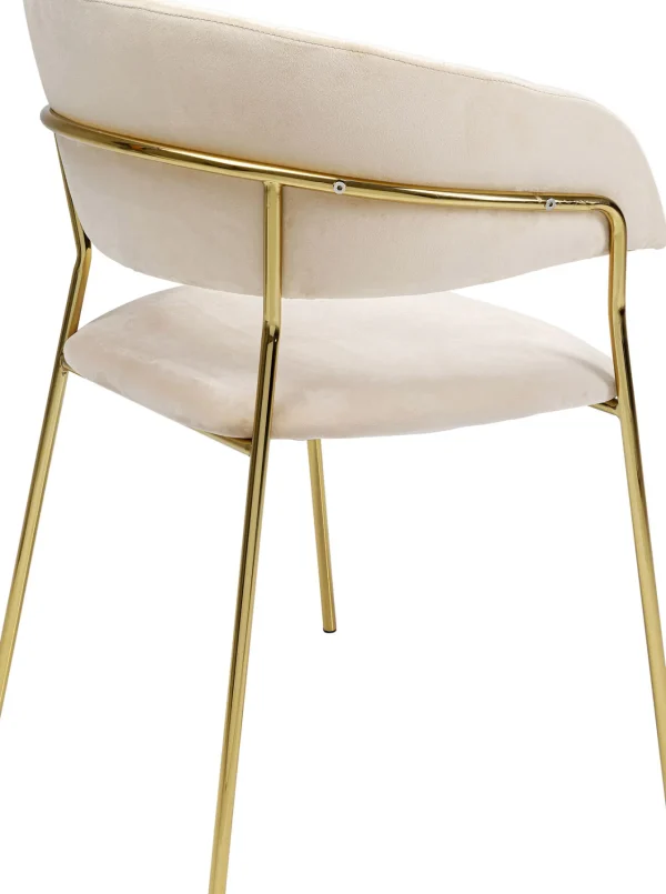SEDIA CON BRACCIOLI BELLE CREMA (2/SET) - KARE