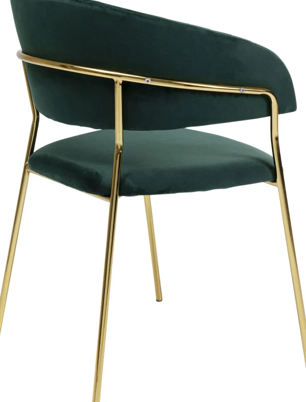 SEDIA CON BRACCIOLI BELLE VERDE (2/SET) - KARE