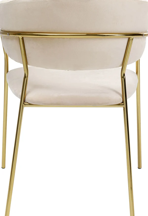 SEDIA CON BRACCIOLI BELLE CREMA (2/SET) - KARE