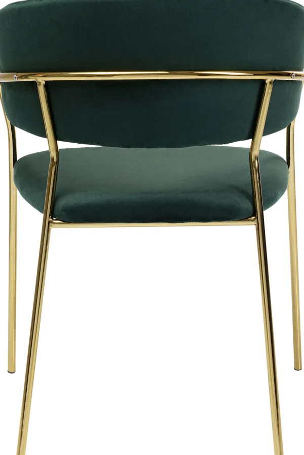 SEDIA CON BRACCIOLI BELLE VERDE (2/SET) - KARE