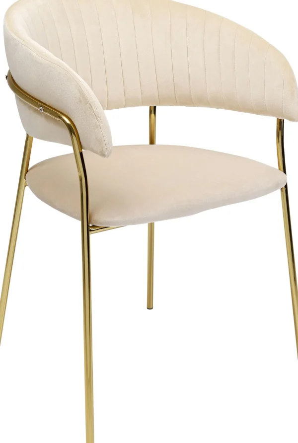 SEDIA CON BRACCIOLI BELLE CREMA (2/SET) - KARE